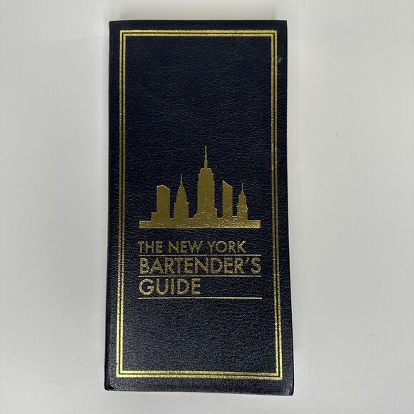 The New York Bartenders Guide Book By Sally Ann Berk Drinks Entertaining Gold PB - Picture 11 of 11